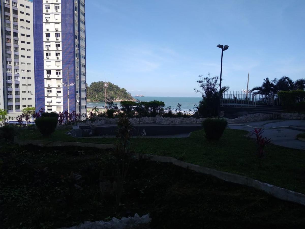Apartamento pé na areia Santos (Sao Paulo) Exterior foto